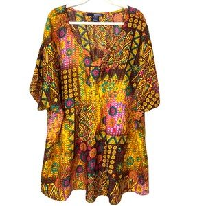 denim24/7 32W kimono gathered back NEW